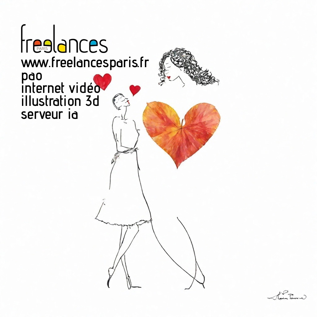 Pao mise en page internet vidéo illustration 3d serveur IA générative AI freelance paris studio de création magazines yrykk9w0